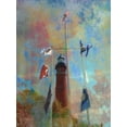 thumbnail image 2 of Simons 12x14 Gold Ornate Wood Framed with Double Matting Museum Art Print Titled - Standing Tall, 2 of 4