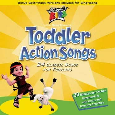 Cedarmont Kids - Toddler Action Songs - Music & Performance - CD