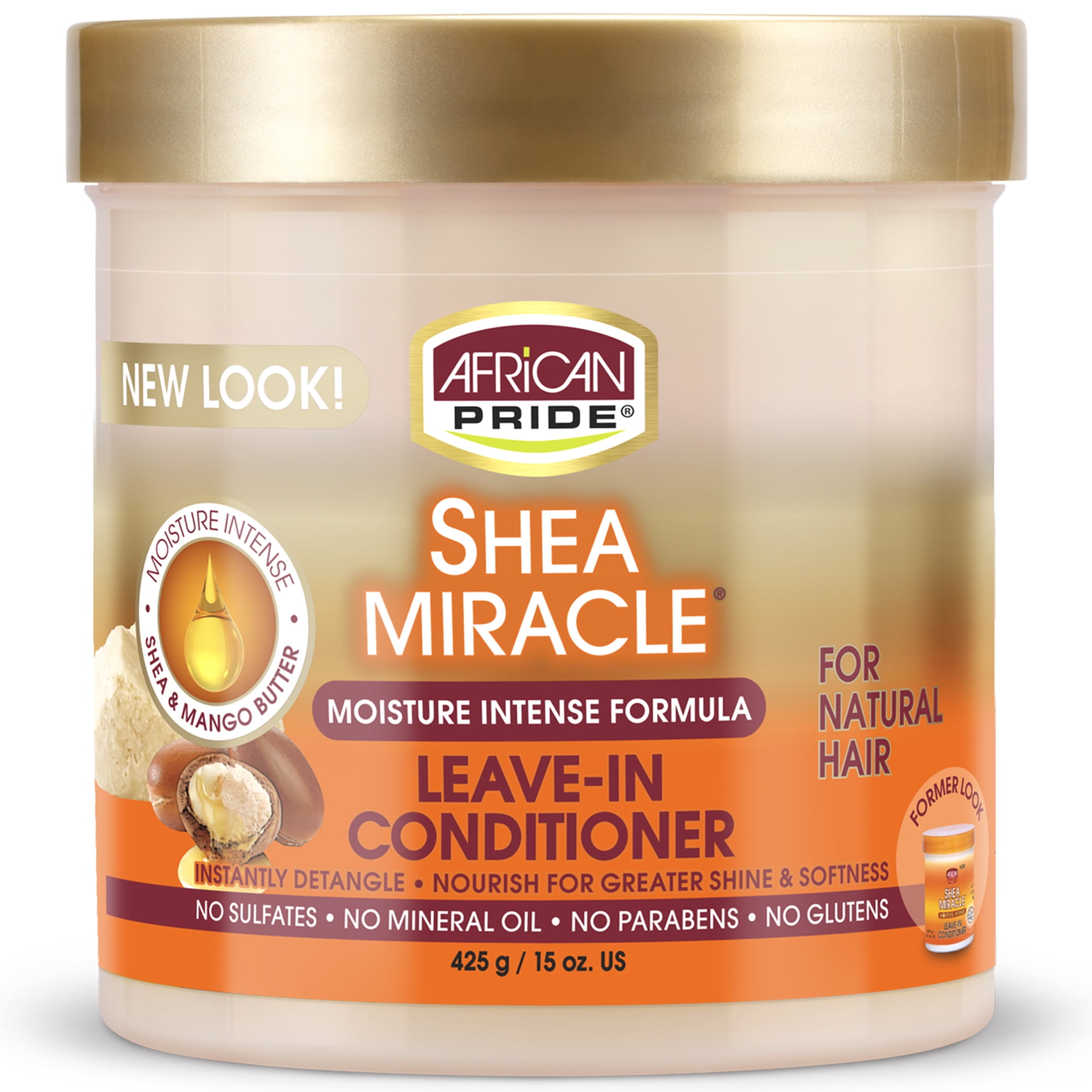 African Pride Shea Miracle Moisture Intense Leave In Conditioner