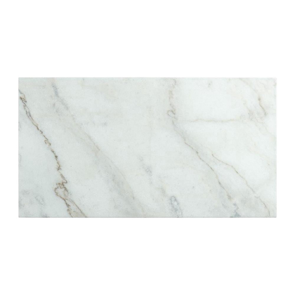 Picket House Furnishings Meyers Marble Rectangular Coffee Table in White