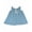 Bright Blue Flower, variant on Mulberribush Infant / Toddler Girls Sleeveless Cotton Sundress Jumper Dress 27529-18Months (Bright Blue Flower)