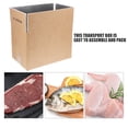 thumbnail image 4 of Shisuyan Insulated Shipping Boxes With Aluminum Foil Lining Cold Seafood Storage And Packaging Box Thermal Protection For Goods Home Or Business Use, 4 of 9