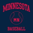 thumbnail image 2 of Minnesota Classic Baseball Arch Basic Cotton T-Shirt - 3X-Large - Navy, 2 of 7