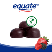 Equate Ashwagandha Non GMO Dietary Supplement Gummies, Mixed Berry, 60 Count, Compare to Goli Ashwagandha Gummies