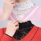 thumbnail image 4 of Señoras De Encaje De Cuello Alto Cuello Falso Media Blusa Cuello Elegante Sin Mangas Jersey Ropa Interior Cuello Falso, 4 of 6