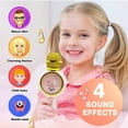 thumbnail image 4 of PayUSD Karaoke Microphone for Kids, Bluetooth Microphone Boy Girls Toys Birthday Christmas Gifts for Kids Adults,  Toys Mic for Girls and Boys Gifts for 3 4 5 6 7 8 + Year Old（Pink）, 4 of 8