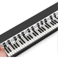 thumbnail image 1 of 61 Keys Silicone Piano Keyboard Sticker, Removable Piano Stickers For Keyboards, 1 of 5