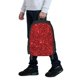 thumbnail image 5 of Fotbe Red Glitter Mochila para Hombre y Mujer - Tela Oxford 600D Resistente - Mochila Impermeable de Gran Capacidad para Escuela, Viajes y Senderismo, 5 of 6