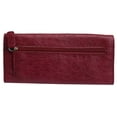 thumbnail image 4 of Kenneth Cole Reaction Women's Ostrich Elongated Clutch Wallet, 4 of 7