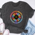 thumbnail image 6 of EcoLoom Kindness Peace Equality Love Hope Diversity Human Rights Short Sleeve Unisex T Shirt, 6 of 6