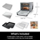 thumbnail image 2 of Ninja Double Stack XL Countertop Oven & Air Fryer, 12-in-1, Flexdoor, FlavorSeal, SMART FINISH with DualZone Technology, Countertop Oven, Air Fryer, Bake, Broil, Reheat, Pizza, Stainless Steel, DCT601, 2 of 5
