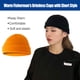 thumbnail image 5 of Gorro de lana Qarigey sin borde amarillo brillante, 5 of 6