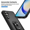 thumbnail image 4 of for Samsung Galaxy A13 5G Case, Slim Fit Military Grade Drop Tested Dual Layer Shockproof Case with 360 Ring Holder Kickstand Protective Rugged Car Magnetic Non-Slip Phone Case,Black, 4 of 10