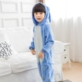 thumbnail image 4 of Pijamas de unicornio para niños, monos de punto para niños, monos de animales para bebés, monos de franela kigurumi para niños, monos cálidos de invierno, 4 of 5