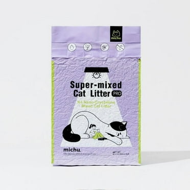 Michu Mixed Tofu Cat Litter, Heavy Duty Flushable Kitty Litter