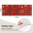 thumbnail image 5 of Red Christmas Gingerbread Man Pattern Kitchen Rug Mat,Kitchen Runner Rugs Non Skid Washable,Decorative Kitchen Floor Mats for Kitchen,Sink,Laundry,17"X47", 5 of 5