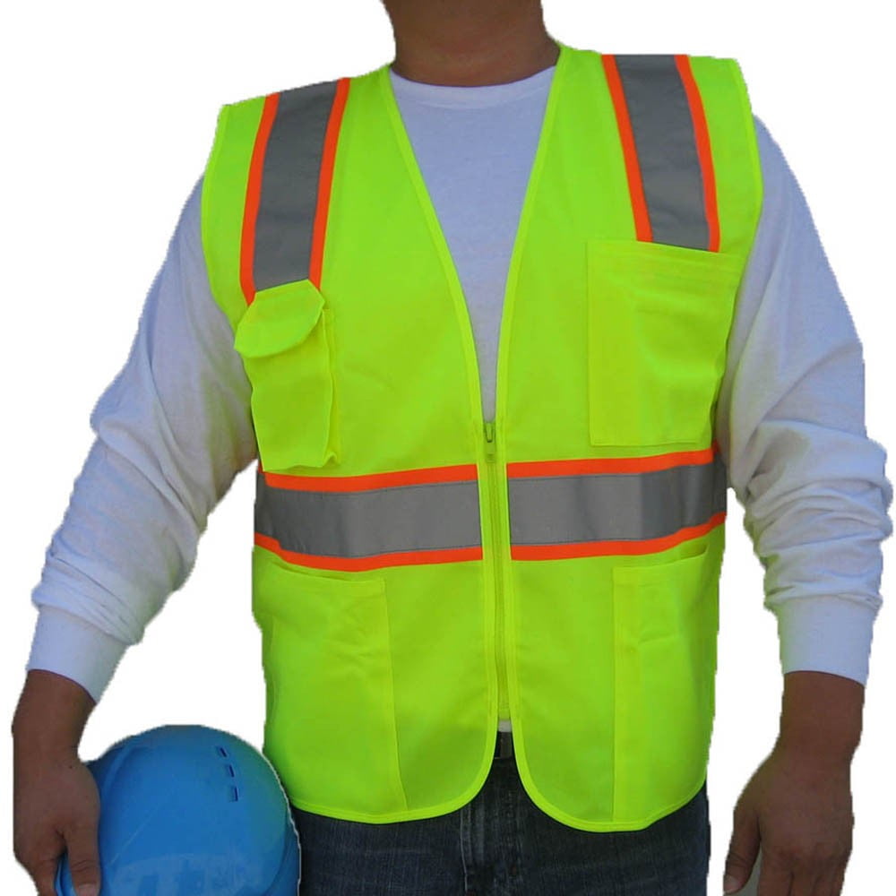 3C Products ANSI/ISEA 1072015 Class 2 Safety Green Cool Mesh Safety