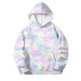 thumbnail image 3 of Atogsazn Girls Fleece Lined Hoodies Kids Casual Long Sleeve Hooded Sweatshirt Fall Winter Clothes Tops Beige 11-12 Years Fashion, 3 of 8