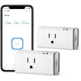 thumbnail image 1 of SONOFF Smart Plug with Energy Monitoring,APP&Voice Control Works with Alexa Google Home ,WiFi Mini Smart Outlet for Home and Commercial Use S31 4 Packs, 1 of 9