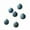 Sky Blue, variant on Christmas Clearance Sale,Christmas Decorations,Christmas Balls,Transparent Electroplating Waterproof for Christmas Tree Thanksgiving Party Decor(2.36inch,6pcs),Brown