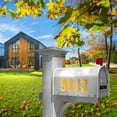 thumbnail image 5 of Vinyl House Numbers for Mailbox, GIXUSIL 4 in Waterproof Numbers Sticker, Self-Adhesive Number Stickers for Cars - Boats Window - Apartment Door - Address Number (10 Sheets,Gold), 5 of 7