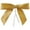 Gold, variant on Juvale Satin Twist Tie Bows - Gold Twist Tie Bow Accents - Mini Ribbons for Crafts & Treat Bag Decor - 100 Pack, 3 x 2.5 in, 5.7 in Bands