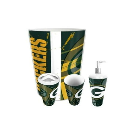 Green Bay Packers Nfl 4 Piece Bathroom Decorative Set Ter Green Bay Packers Nfl 4 Piece Bathroom Decorative Set Ter Series