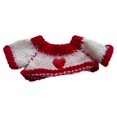 thumbnail image 1 of Suéter para muñeca Baoblaze Ropa fácil de poner y quitar 15 cm rojo, 1 of 8