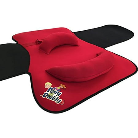 Pony Up Daddy Selle Parentale En Neoprene Avec Sangle A Fermeture Facile Comprend Un Siege Rembourre