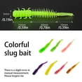 thumbnail image 3 of pitrice 20Pcs Soft Bait Small Paddle Silicone Baits Artificial Flexible Convenient Wide Application Fishing Lures Worms Accessory Green, 3 of 8
