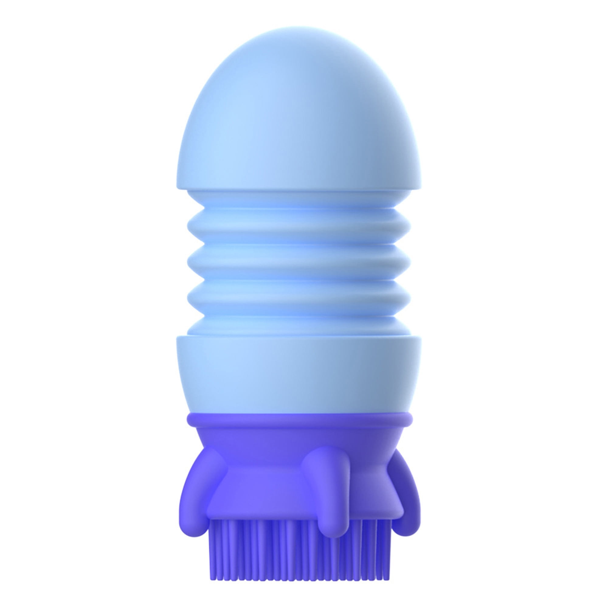 Cartoon Baby Bath Toys with Brush Head Rocket Whale Crown Lion Fancy