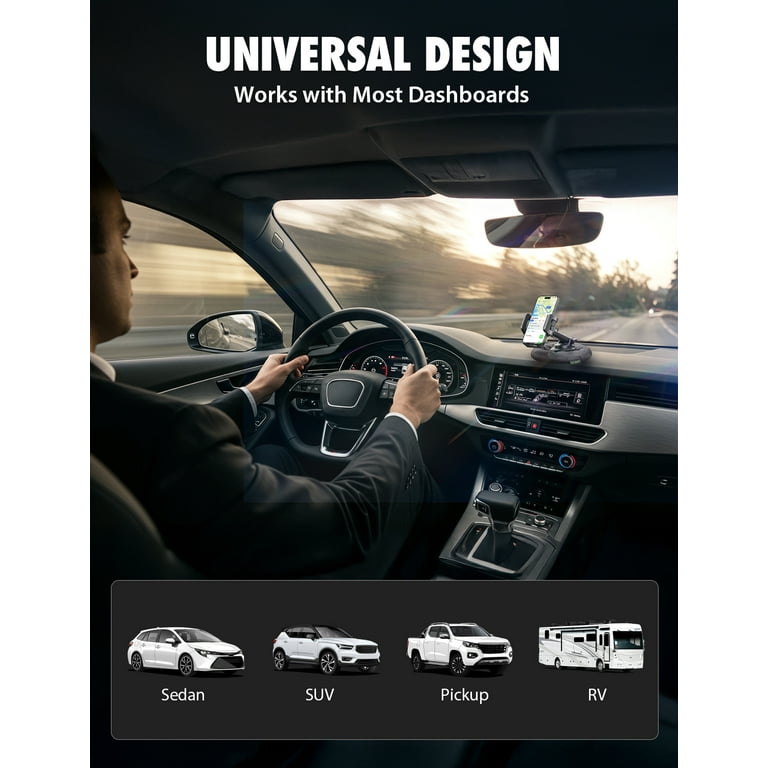 Bracketron Nav-Mat Portable GPS Dash Mount Mount Your Navigator On The