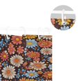 thumbnail image 5 of Yayeee Shower Curtain with Hooks 72"x72" Waterproof Fabric Bathroom Hanging Decor, Colorful Flowers, 5 of 5