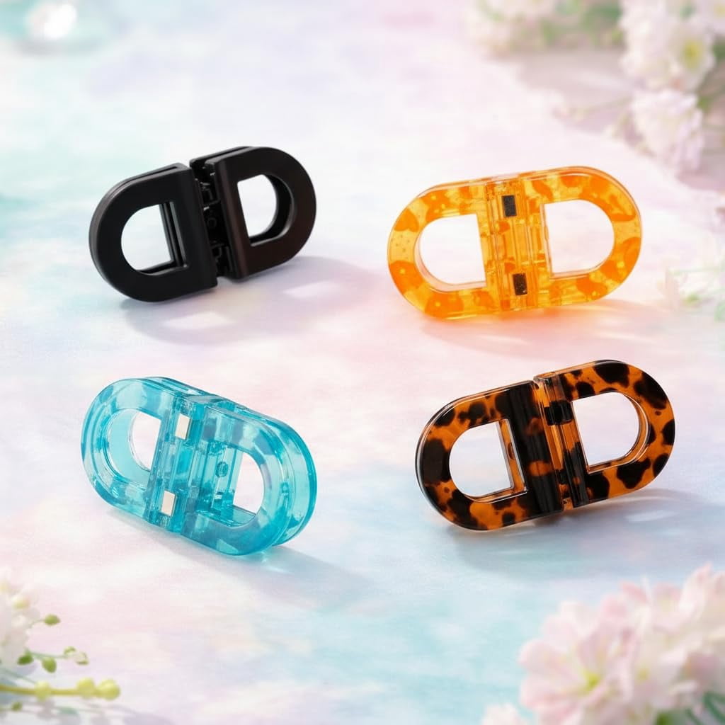 Magnetic Hair Clips - No Crease Magnet Hair Clip for Women, Strong Hold Seamless Magnetic Hair Clip for Sectioning and Styling