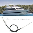 thumbnail image 3 of Outboard Throttle Cable, Small 6L2 26301 00 Throttle Cable Lightweight Stainless Steel  For Outboard Motor, 3 of 8