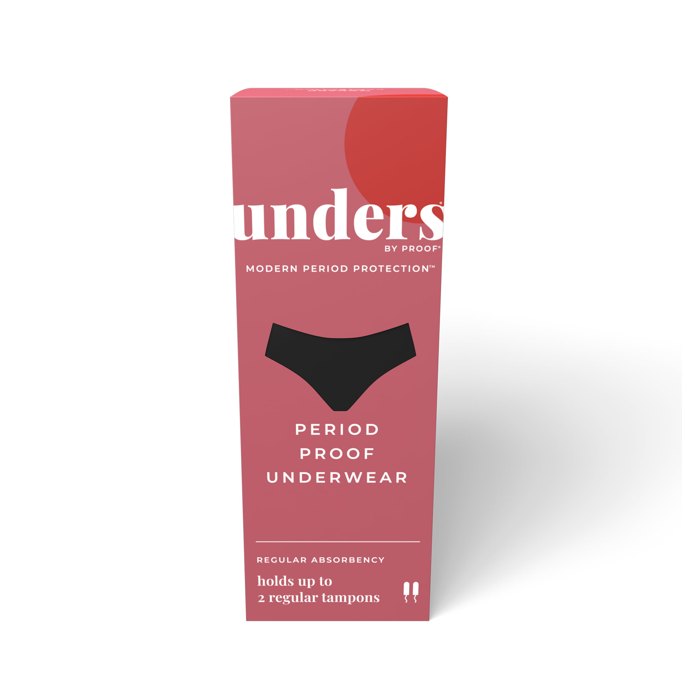 Unders by Proof Period Underwear - Regular Brief (2 Tampons / 6 Tsps)