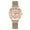 Gold Blue, variant on Women Watch Fashion Luxury Stainless Stain Waterproof Quartz Watches Swiss Top Brand Rose Gold Ladies Wristwatch Gift
