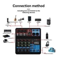 thumbnail image 4 of A5 Live SoundCard Mixing Console Mixer for Live Streaming DJ Audio Equipment Professional Audio 5Cha, 4 of 5