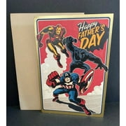 Marvel Avengers General Father’s Day Greeting Card w/Envelope Hallmark NEW