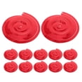thumbnail image 1 of KAKOWELY 12 serpentinas colgantes con forma de espiral para fiestas, techos, paredes, puertas, fiestas de cumpleaños, bodas, graduaciones y festividades., 1 of 5