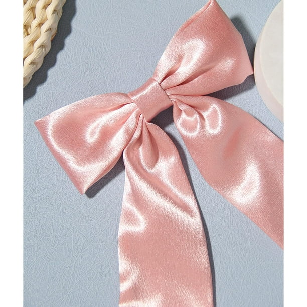 MILK X SODA SATIN PEARL RIBBON HAIR CLIP PINK MILK X SODA SATIN PEARL RIBBON HAIR CLIP PINK