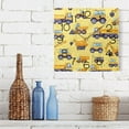 thumbnail image 2 of Backhoe Excavator Dump Truck Wall Clock 7.78" Non-Ticking Silent Battery Operated for Home Bedroom Office Kitchen Living Room(Gold), 2 of 10