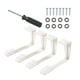 thumbnail image 1 of 4x Sujetadores Resistentes para Cortinas de RV, 1 of 8