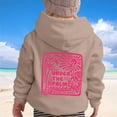thumbnail image 5 of WOYY Tween Girls Graphic Hoodie Palm Print Pullover Hooded Sweatshirt, Sizes 12-13, 5 of 6