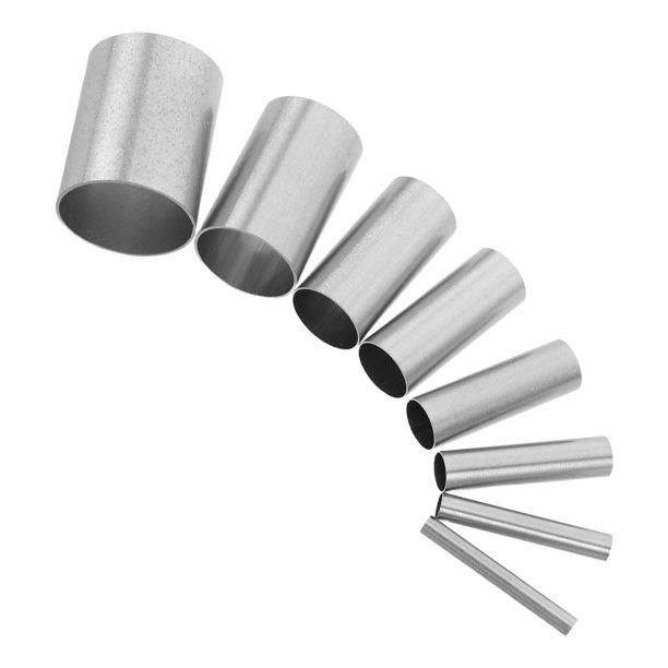 Houderco 8Ud De Círculo Huecos Para Arcilla Con Mango Ergonómico Acero Inoxidable