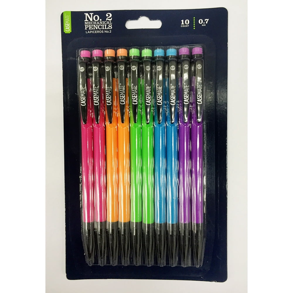 D3 Casemate 10pk Neon Mechanical Pencils