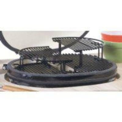 Kamado Extension Oval Rack for JR 200 Grills - Add 30% More Cooking