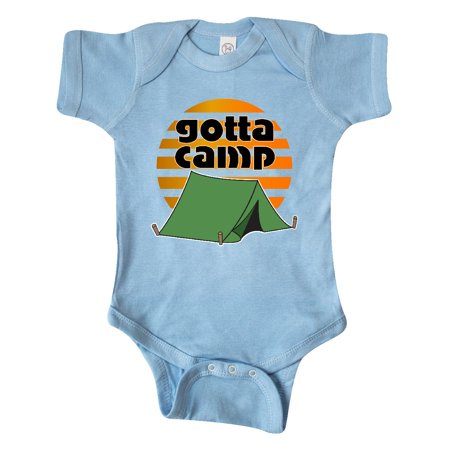 

Inktastic Camping Tent Gotta Camp Gift Baby Boy or Baby Girl Bodysuit