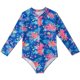 thumbnail image 1 of Traje de baño para niños europeos y americanos, traje de baño de una pieza de manga larga para niñas, traje de baño de protección solar para niñas con unicornio, 1 of 6