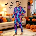 thumbnail image 4 of Matching Family Halloween Pajamas Set - 2026 Cute Ghost & Pumpkin Print Two-Piece Sleepwear Pjs - Family Matching Pajamas Soft Holiday Jumpsuit Loungewear for Family, 4 of 6